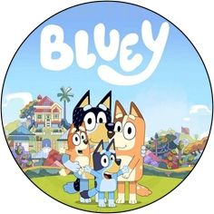 Bluey - Edible Icing Image - various sizes - high quality