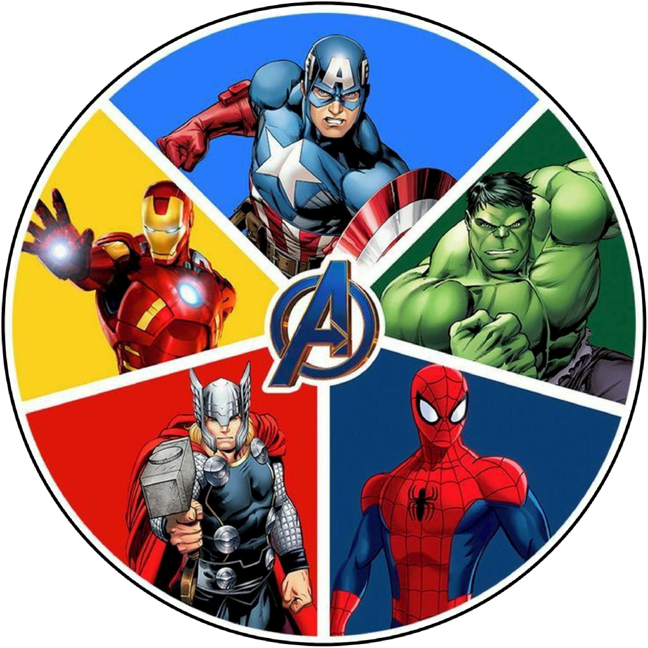 Avengers - Edible Icing Image - various sizes - Amazing!