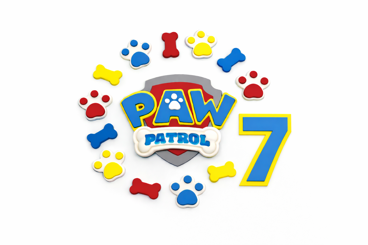 Paw Patrol Edible Cake Topper Set - Choose your size logo