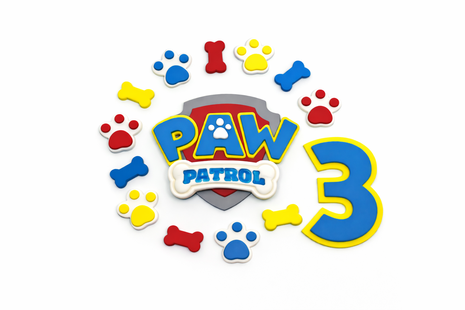 Paw Patrol Edible Cake Topper Set - Choose your size logo