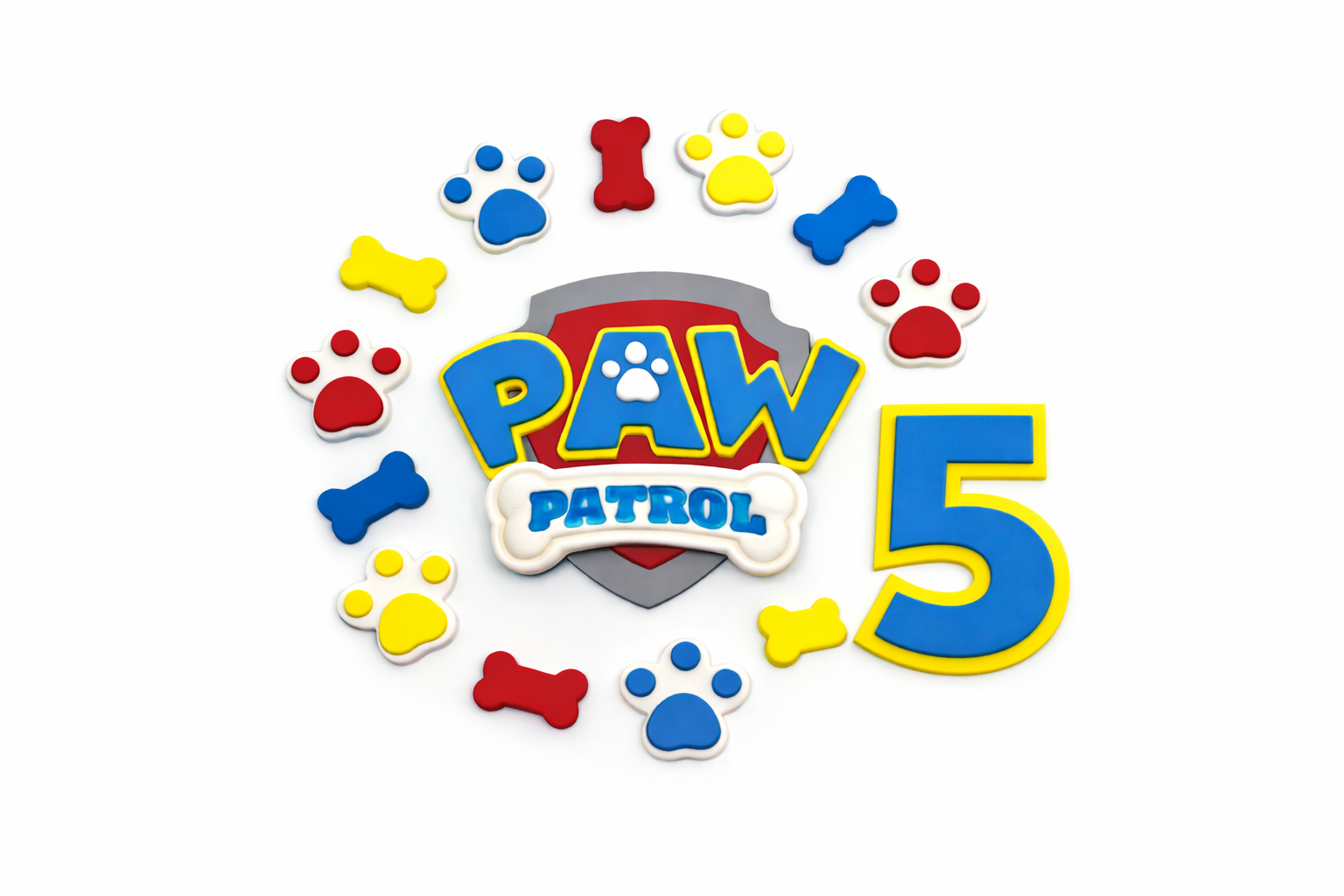 Paw Patrol Edible Cake Topper Set - Choose your size logo