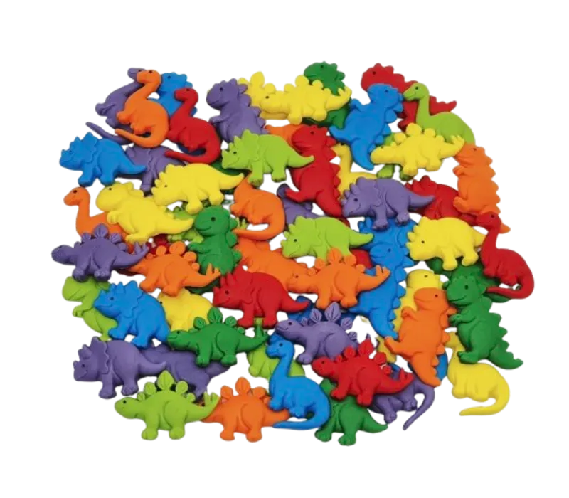 Dinosaurs - Mini Edible Cake/Cup Cake toppers - Choose your quantity Dinosaurs - Mini Edible Cake/Cup Cake toppers - Choose your quantity