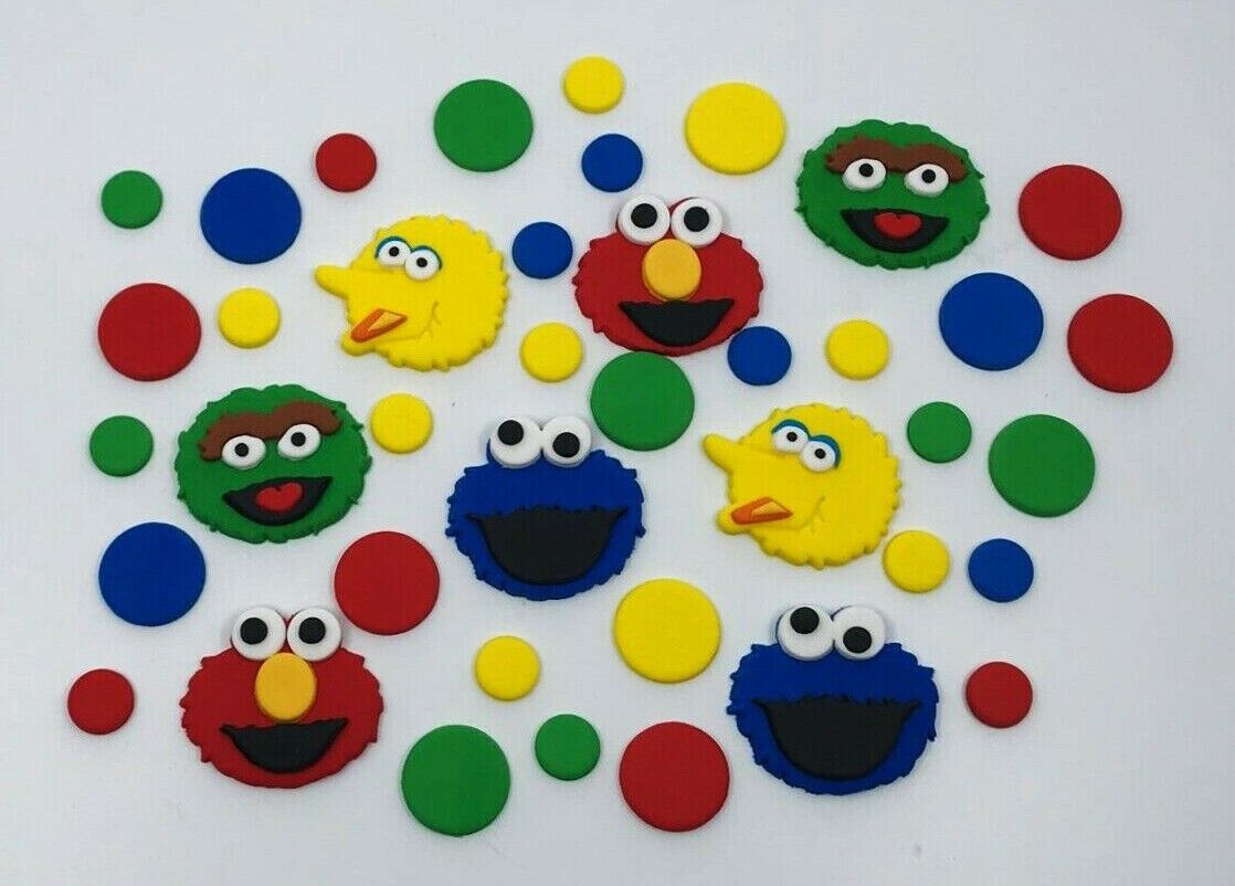 Sesame Street Cake Decorating Kit - Edible Cake Toppers - BEAUTIFUL!!