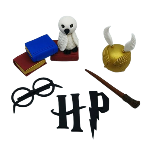 Harry Potter Inspired - Edible Cake Decorations - LARGE SET!