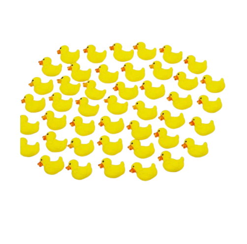 Ducks - Mini Edible cake or cupcake toppers x 50 - AMAZING!