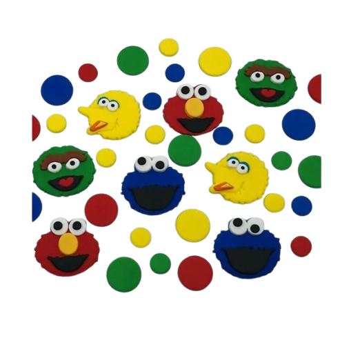 Sesame Street Cake Decorating Kit - Edible Cake Toppers - BEAUTIFUL!!