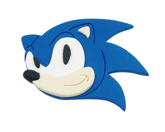 Sonic the Hedgehog - Large Head - Edible Cake Topper - 1 x 10cm or 14cm Head